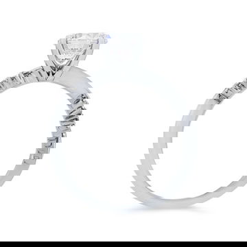 Modern Twist Diamond Engagement Setting 9