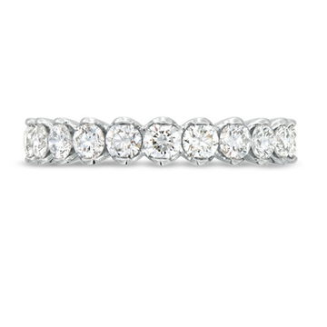 Simon G. Modern Prong Diamond Wedding Band