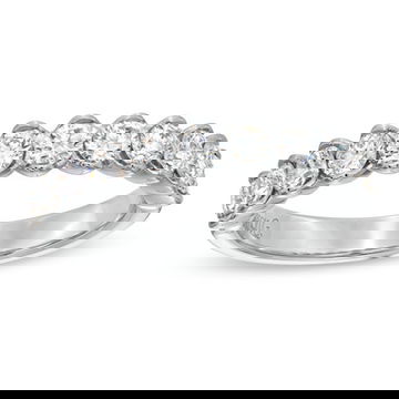 Simon G. Modern Prong Diamond Wedding Band