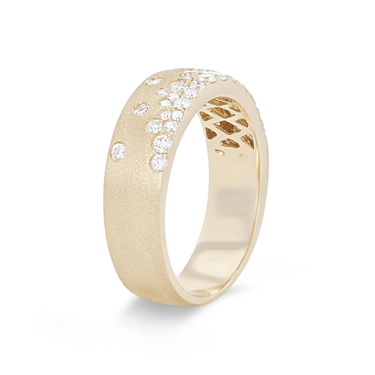 Scattered Diamond Matte Band