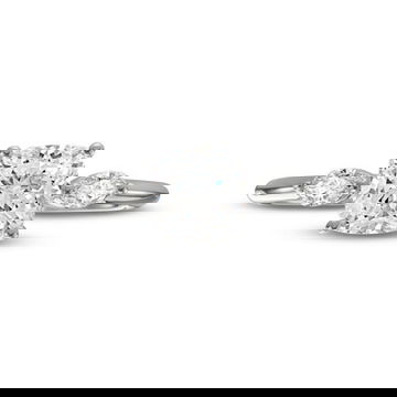 Three Stone Marquise Diamond Engagement Setting