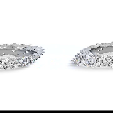 Alternating Diamond Eternity Band