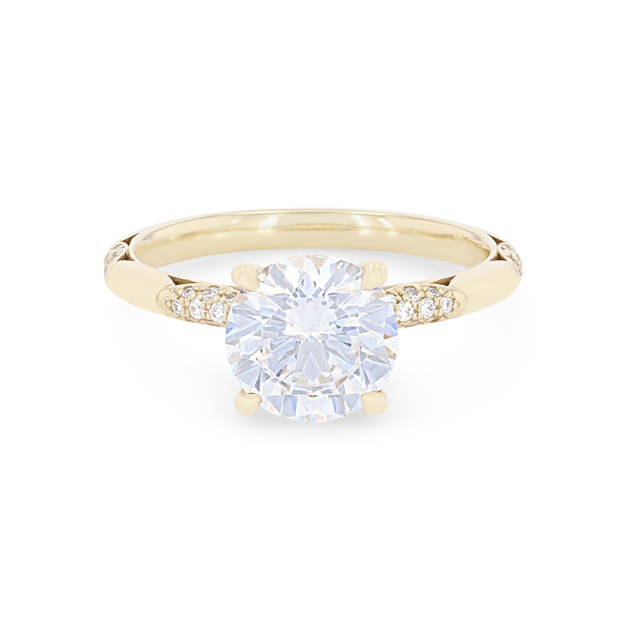 Tacori Founder's Scallop Diamond  Engagement Setting 0