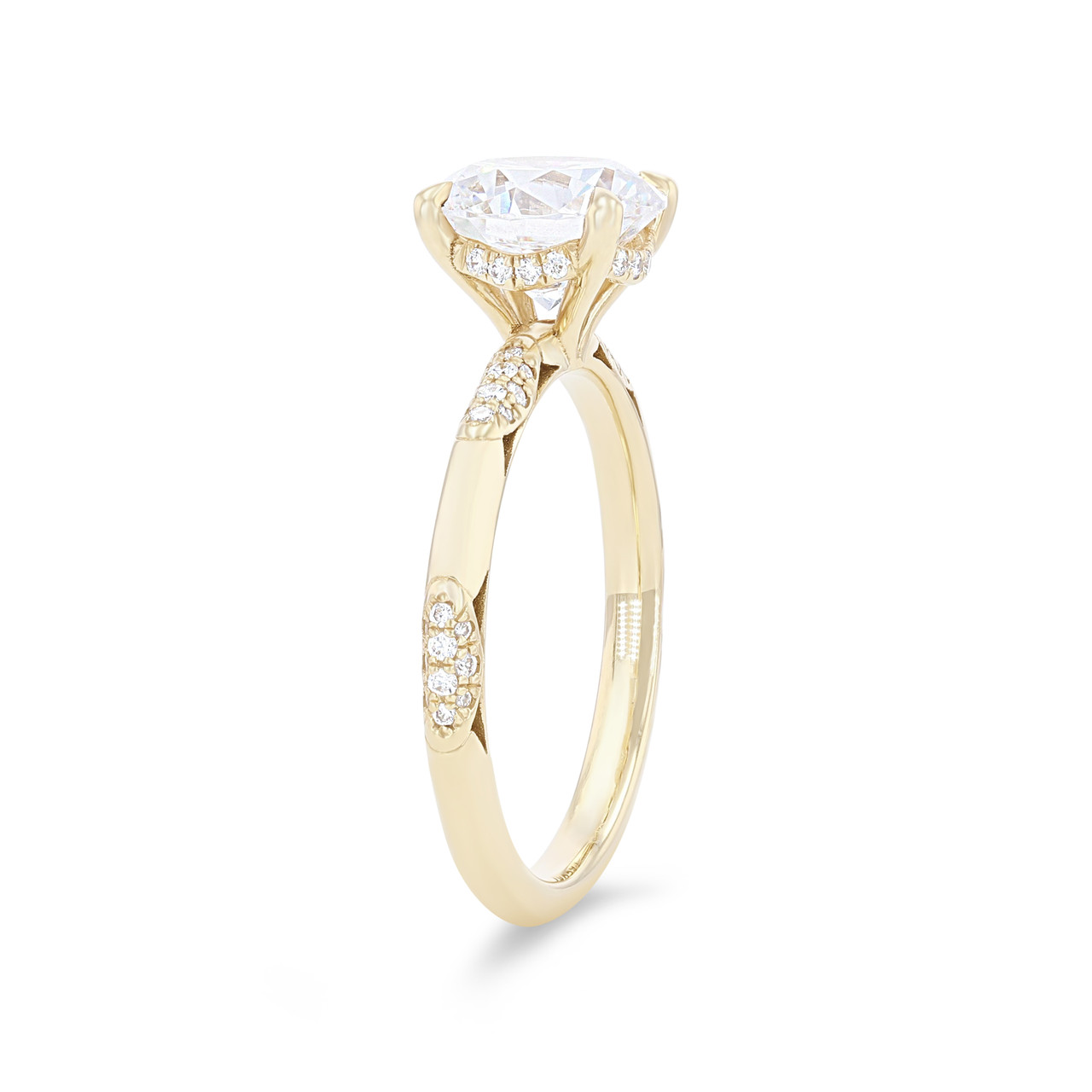 Tacori Founder's Scallop Diamond  Engagement Setting 1