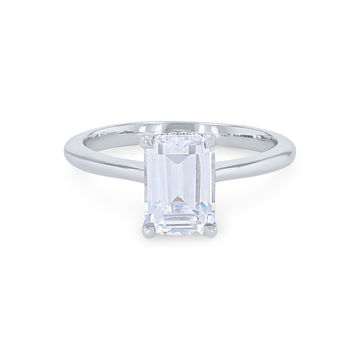 Tacori Founder's Hidden Halo Solitaire Engagement Setting In Platinum