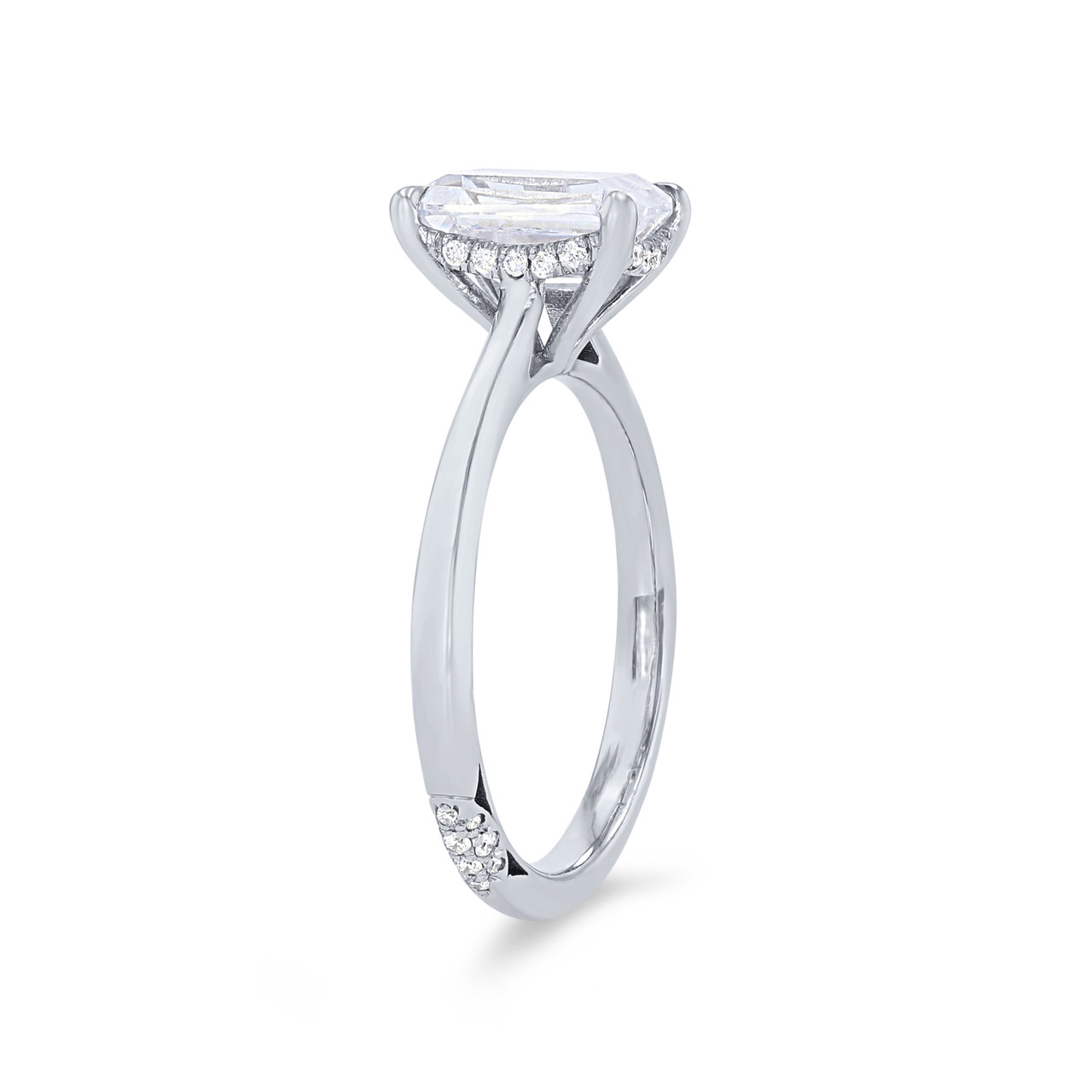 Tacori Founder's Hidden Halo Solitaire Engagement Setting