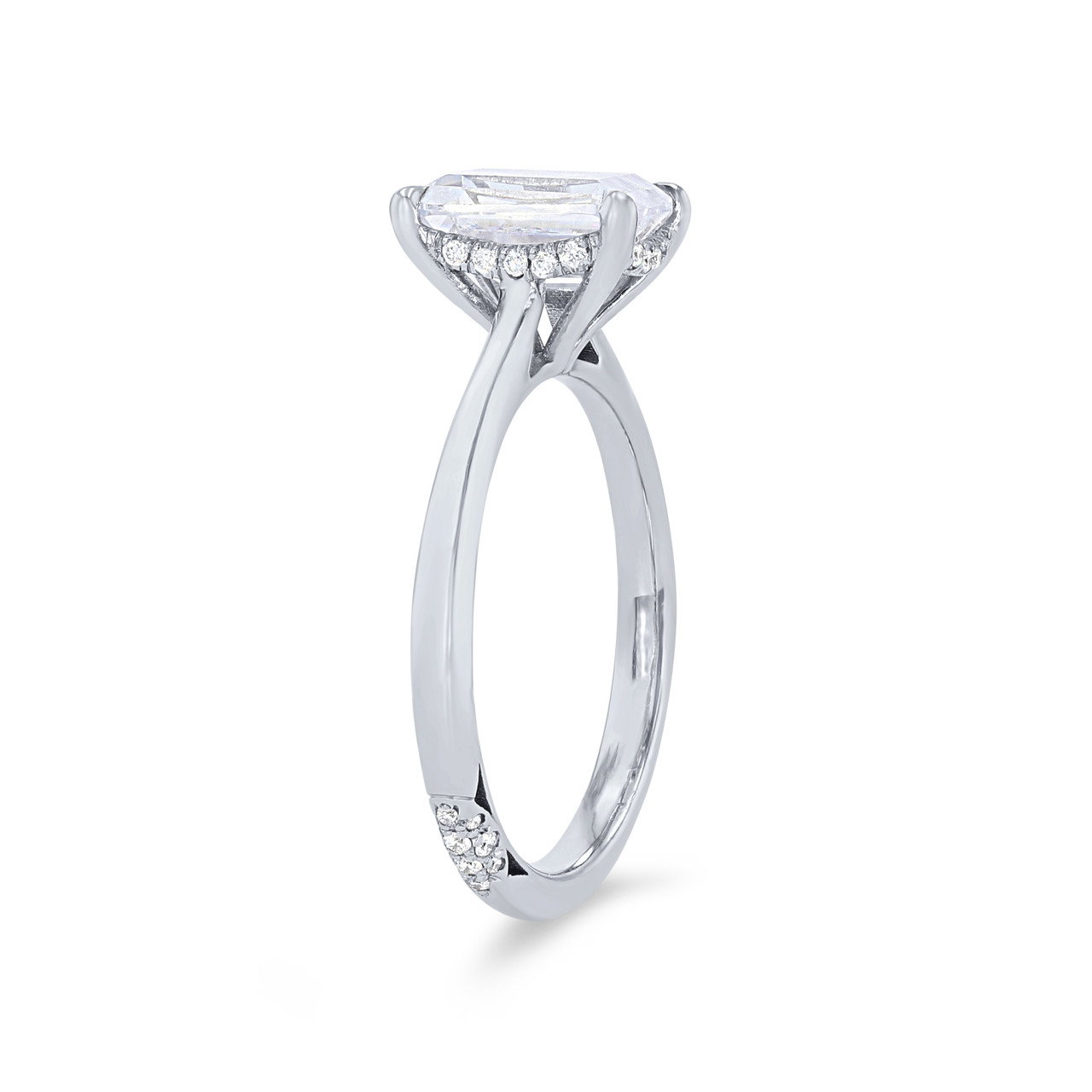 Tacori Founder's Hidden Halo Solitaire Engagement Setting 1