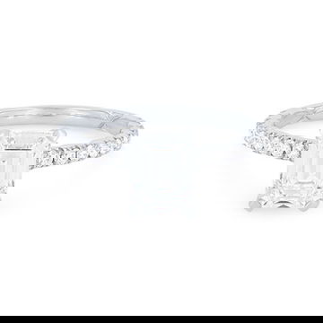 A. Jaffe Emerald Hidden Halo Engagement Setting 0