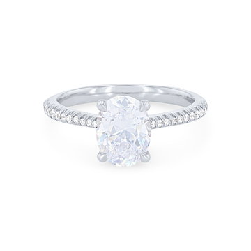 Tacori Founder's Hidden Halo Engagement Setting In Platinum