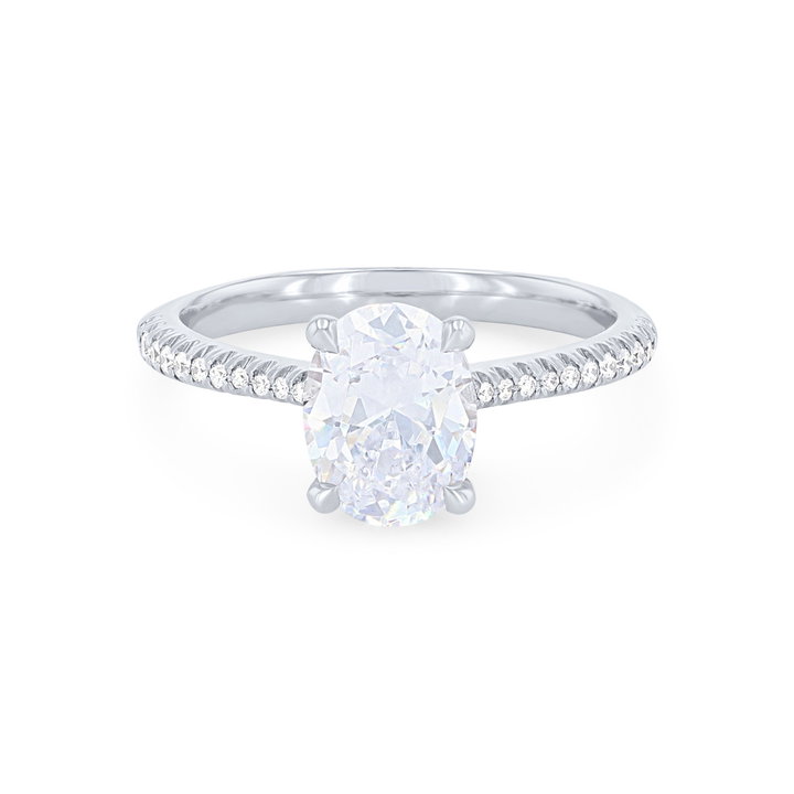 Tacori Founder's Hidden Halo Engagement Setting In Platinum
