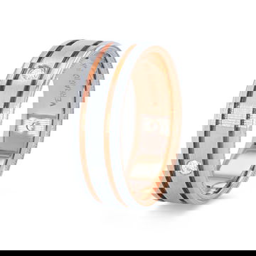 Verragio Two-Tone Diamond Band