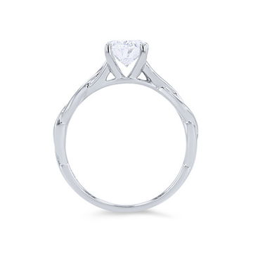 Solitaire Open Twist Engagement Setting