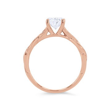 Solitaire Open Twist Engagement Setting