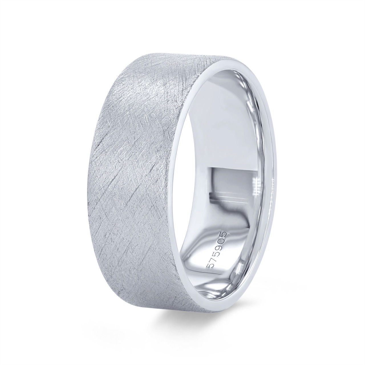 Verragio Textured Matte Wedding Band 1