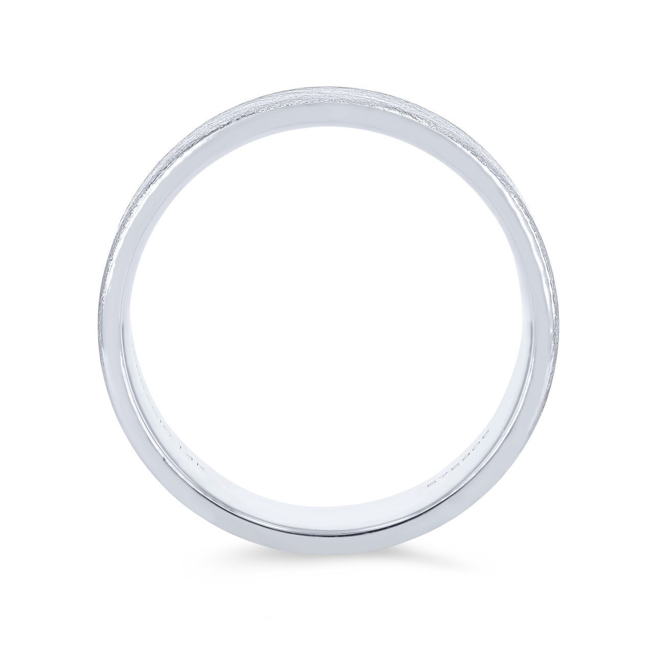 Verragio Textured Matte Wedding Band 2