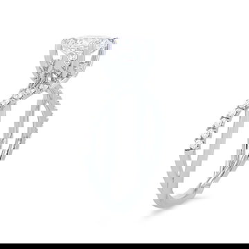 Uneek Twist Half Diamond Engagement Setting 2