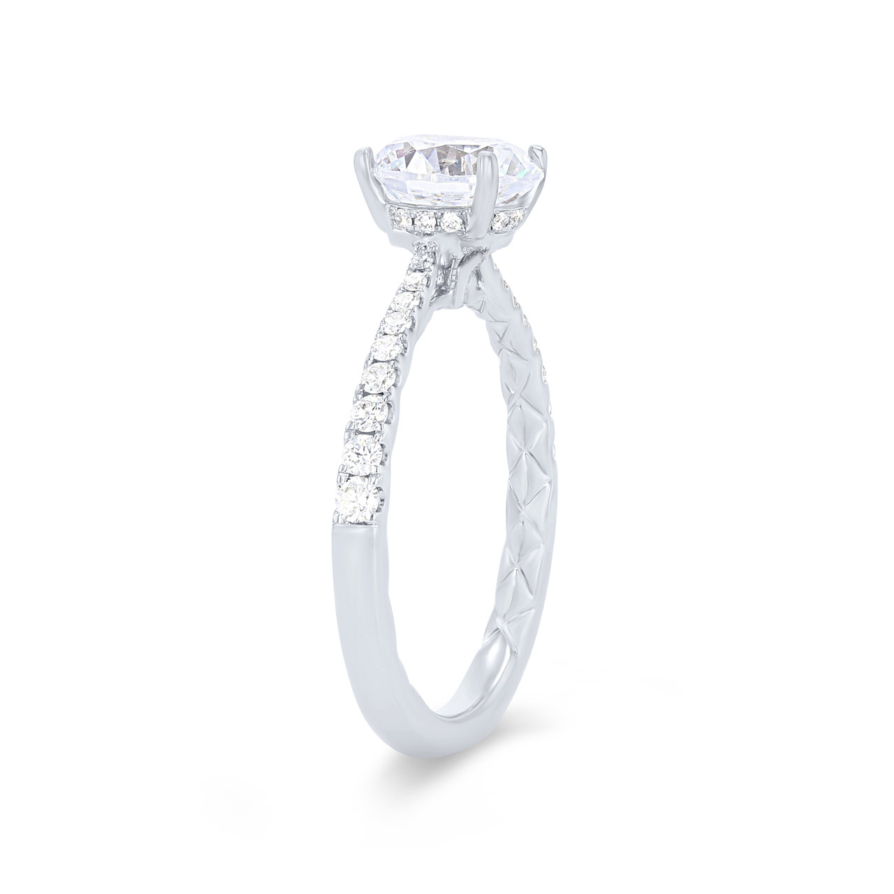 A. Jaffe Graduated Diamond Engagement Setting 1