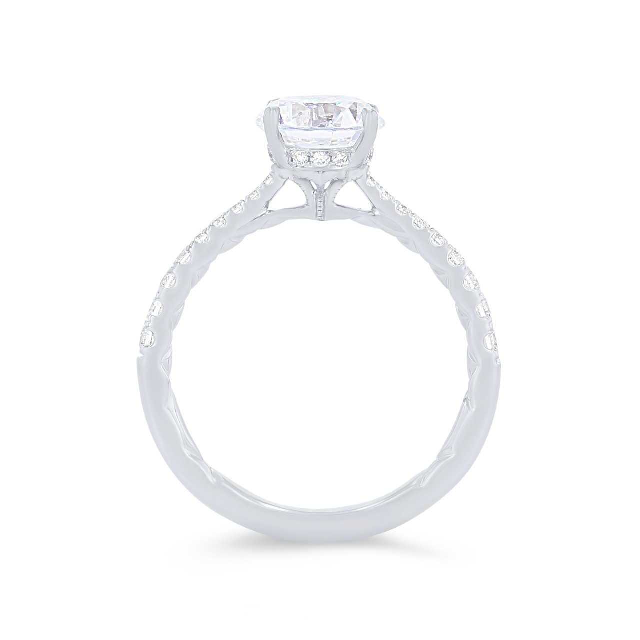 A. Jaffe Graduated Diamond Engagement Setting 2
