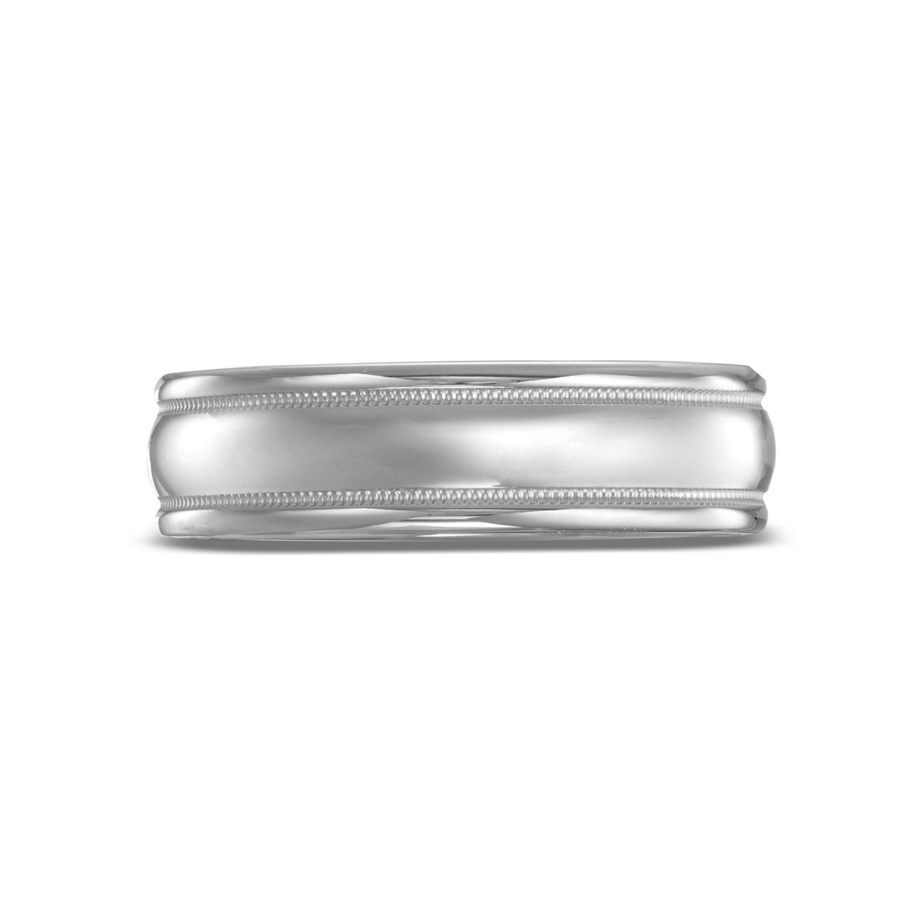 Verragio Milgrain Polished 6mm Wedding Band 0
