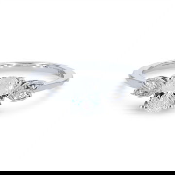 Kirk Kara Dahlia Floral Diamond Engagement Setting