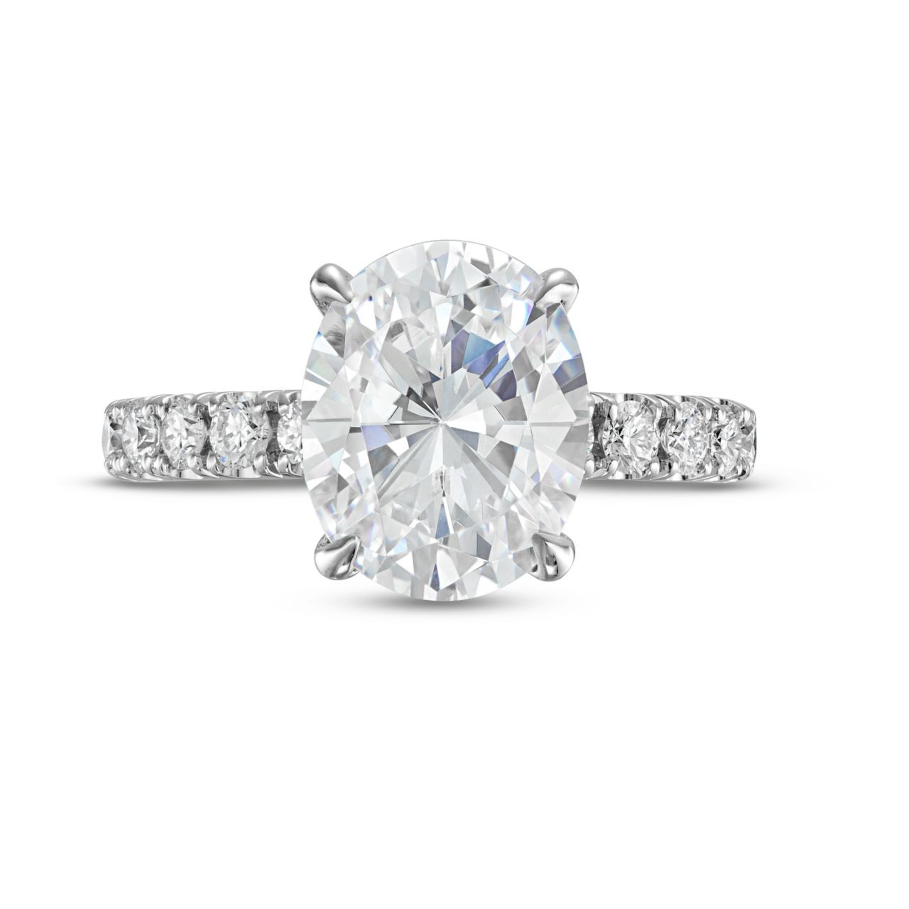 Classic Diamond Engagement Setting by C. Gonshor