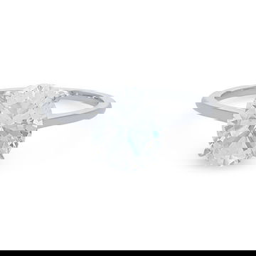 Petite Solitaire Cathedral Engagement Setting by C. Gonshor