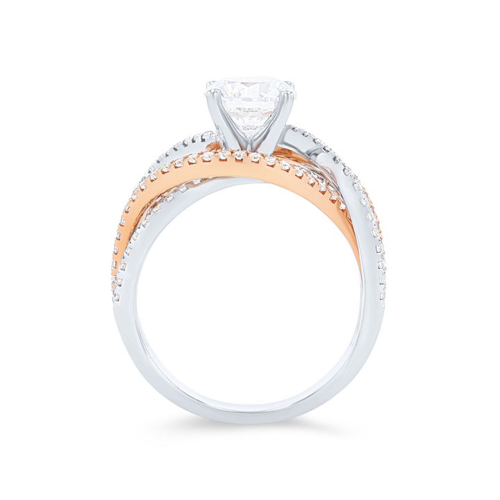White Gold 18K Simon G. Open Woven Engagement Setting