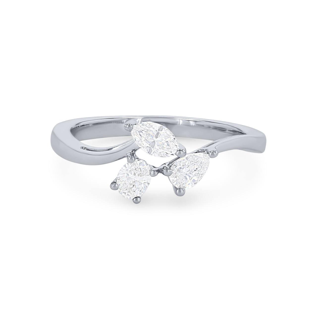 Simon G. Mixed Fancy Shape Diamond Ring