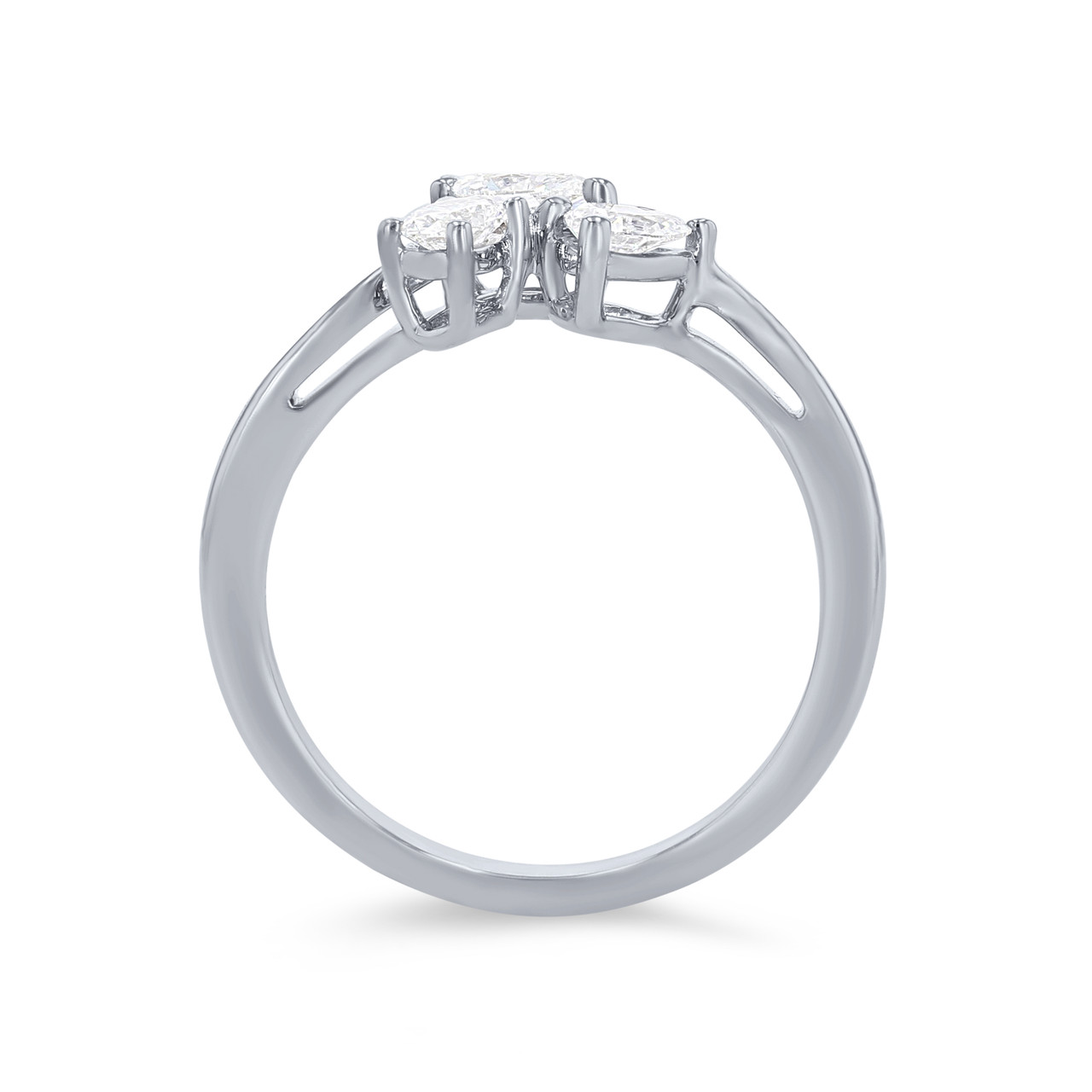 Simon G. Mixed Fancy Shape Diamond Ring