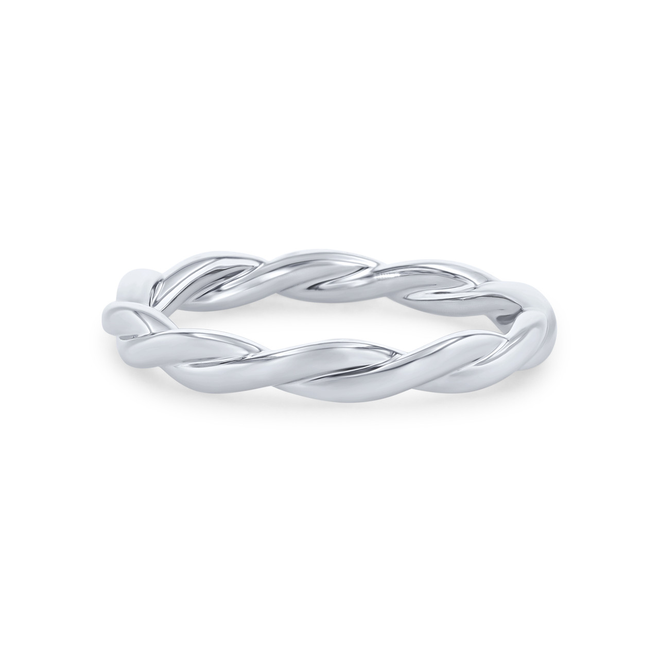 Twist Wedding Band 0