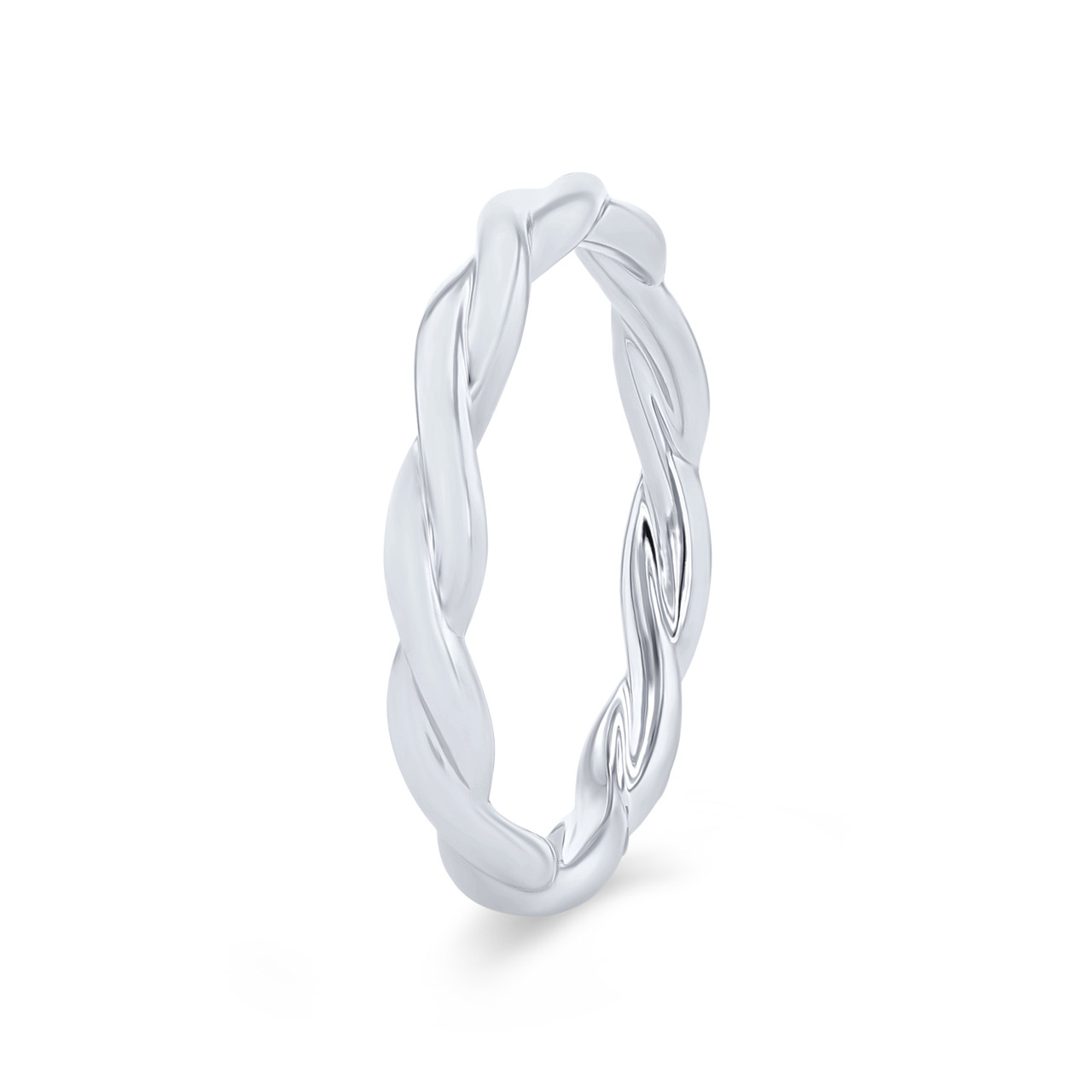 Twist Wedding Band 1