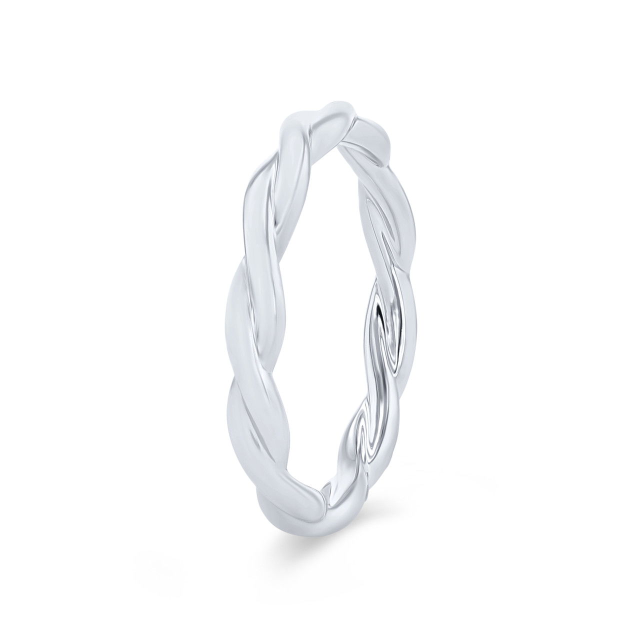 Twist Wedding Band 1