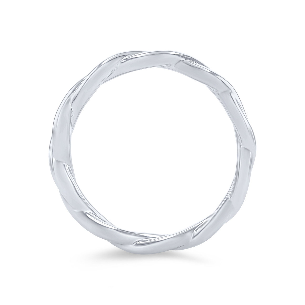 Twist Wedding Band 2