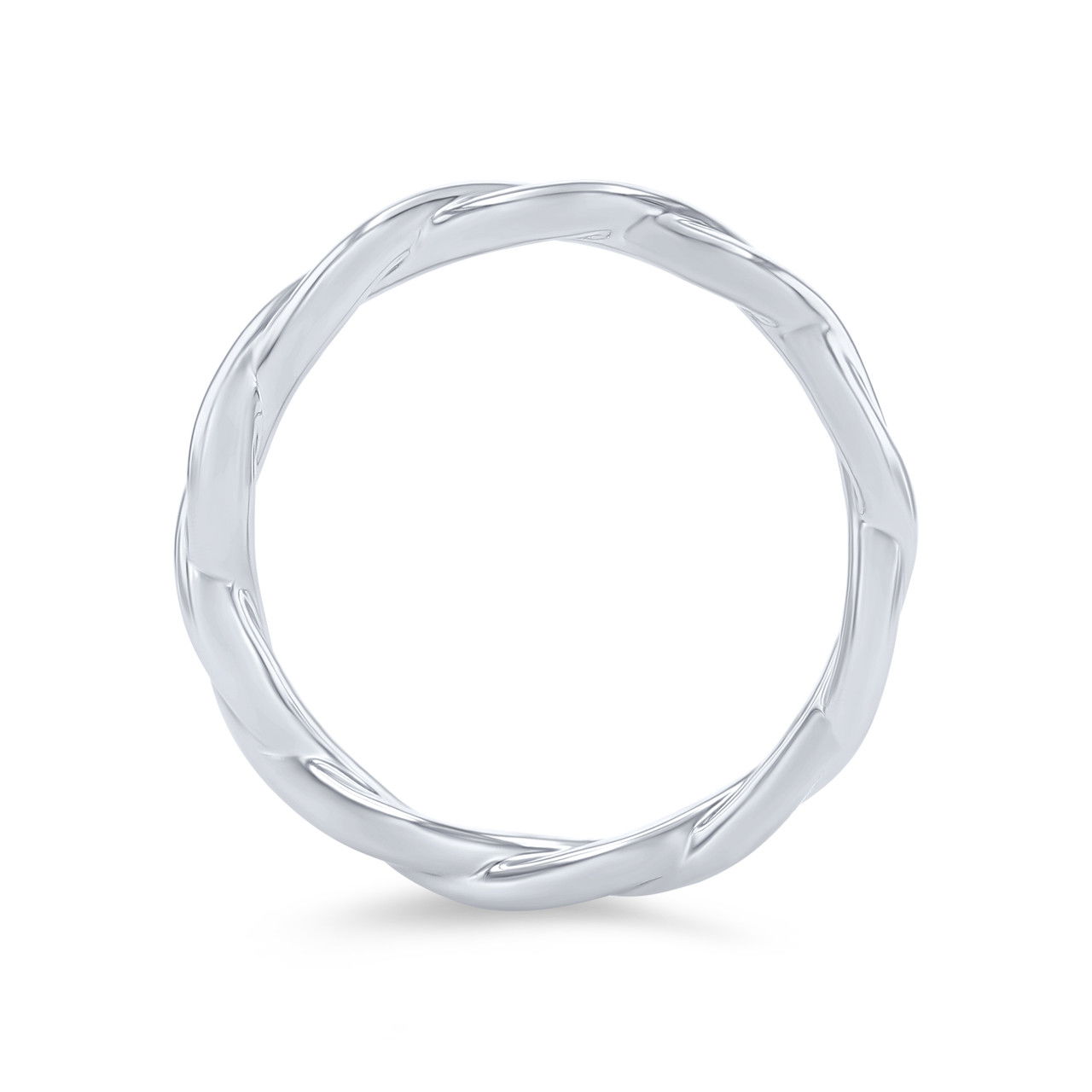 Twist Wedding Band 2
