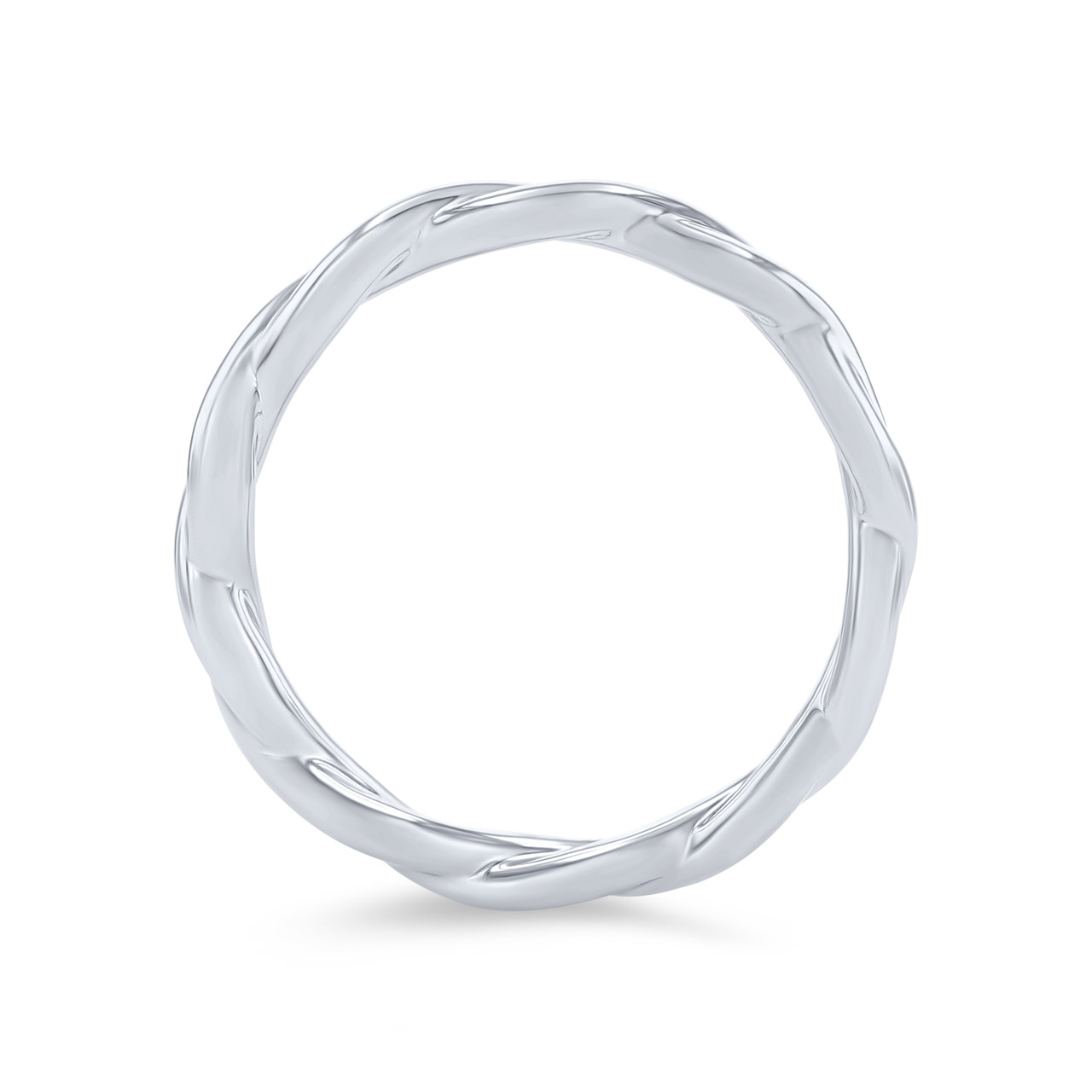 Twist Wedding Band 2
