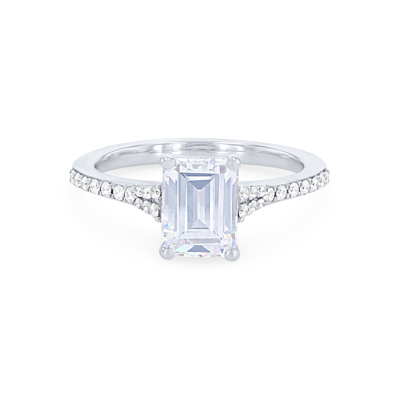 Simon G. Cathedral Tapered Engagement Setting 0