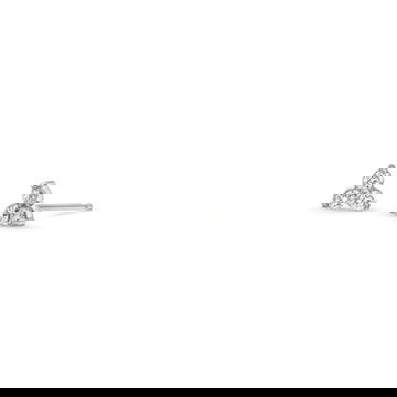 Diamond Trio Stud Earrings