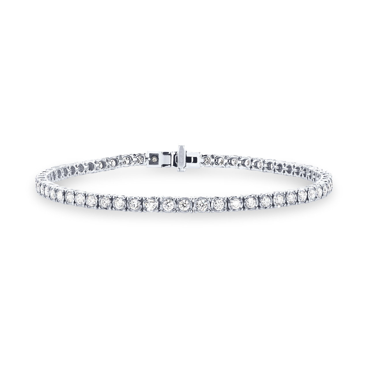 Illusion Diamond Tennis Bracelet 0