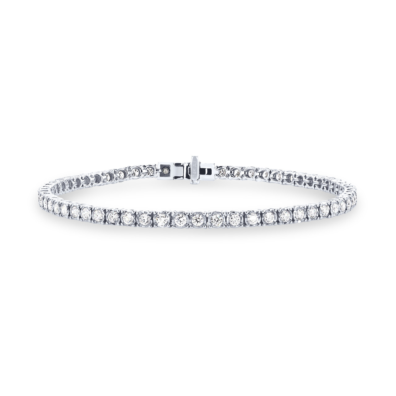 Illusion Diamond Tennis Bracelet 0