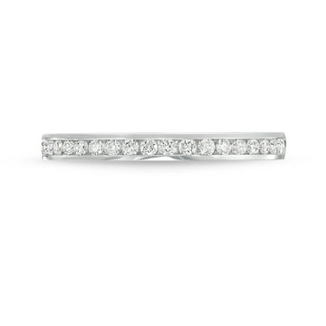 Channel Diamond Wedding Band by Adorette In Yellow Gold 14K