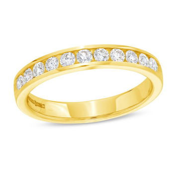Channel Diamond Wedding Band by Diamonds Direct Designs 35