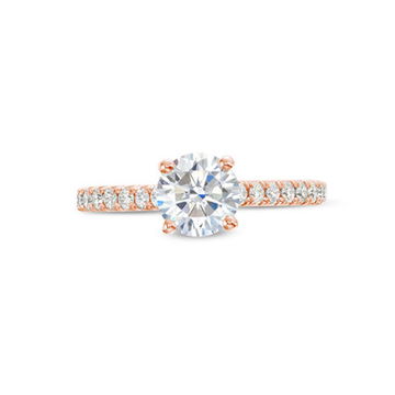 Cathedral Diamond Engagement Setting by Diamonds Direct Designs 2