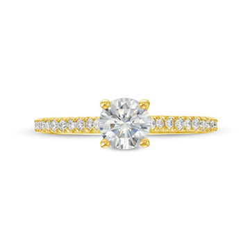Cathedral Diamond Engagement Setting by Diamonds Direct Designs 6