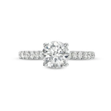Cathedral Diamond Engagement Setting by Diamonds Direct Designs 10