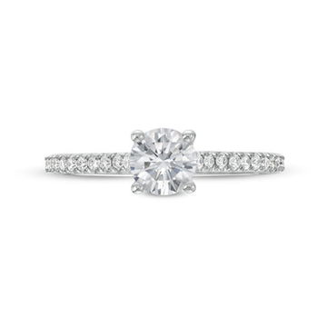 Cathedral Diamond Engagement Setting by Diamonds Direct Designs 12