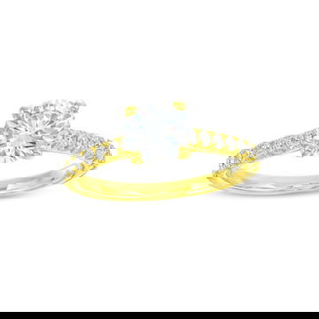 Cathedral Diamond Engagement Setting by Diamonds Direct Designs 15
