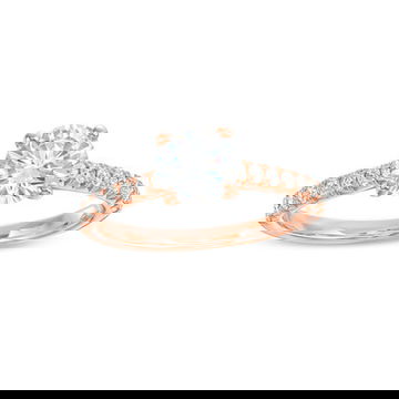 Cathedral Diamond Engagement Setting by Diamonds Direct Designs 17