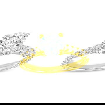 Cathedral Diamond Engagement Setting by Diamonds Direct Designs 19