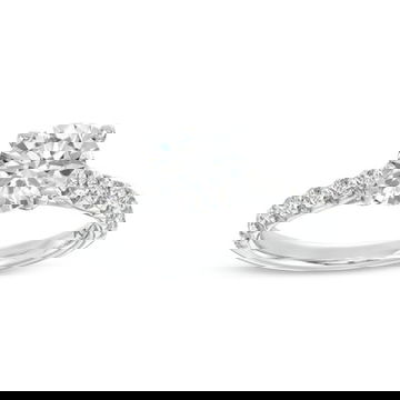 Cathedral Diamond Engagement Setting by Diamonds Direct Designs 32