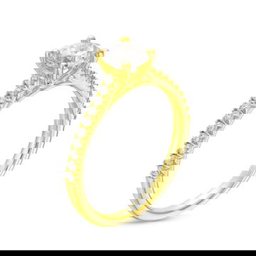 Cathedral Diamond Engagement Setting by Diamonds Direct Designs 44